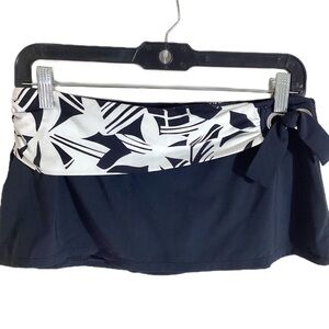 Y2K Navy Blue Low Rise Micro Mini Bikini Skort